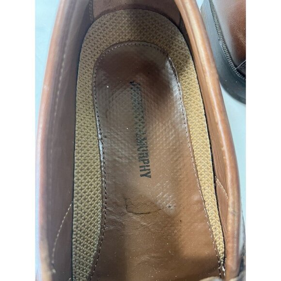 Johnston Murphy Halsey Brown Leather Mens 12 M Woven Kiltie Tassel Casual Shoes main image 5